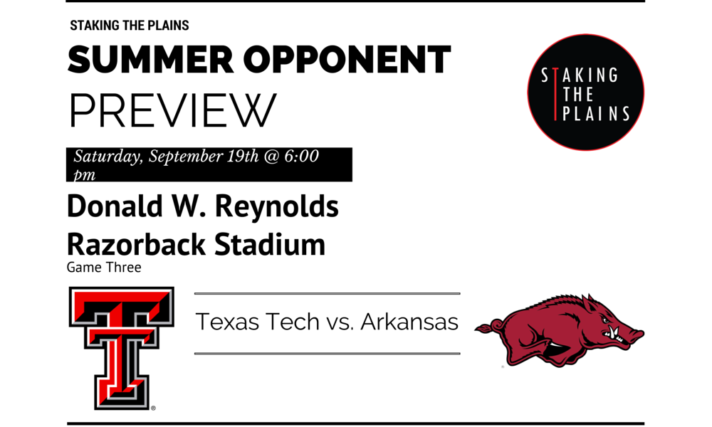 Summer Opponent Preview: Arkansas Razorbacks – The Numbers