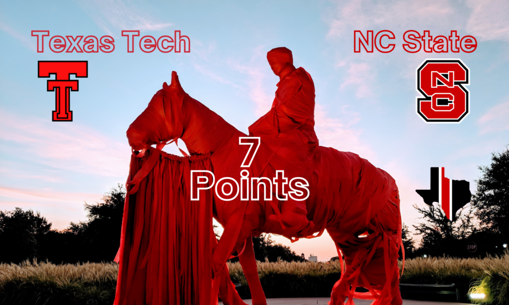 7 Points Preview Texas Tech vs. NC State Staking The Plains