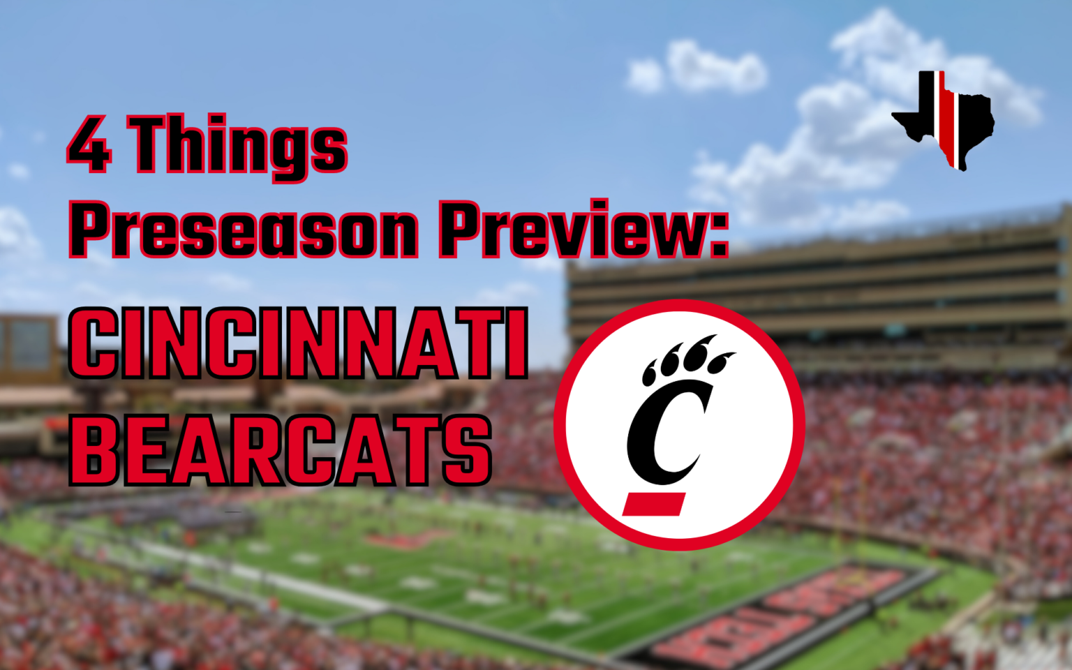 4 Things Preseason Preview Cincinnati Bearcats Staking The Plains