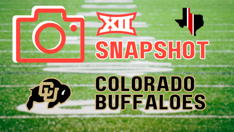 Big 12 Snapshot: Colorado Buffaloes