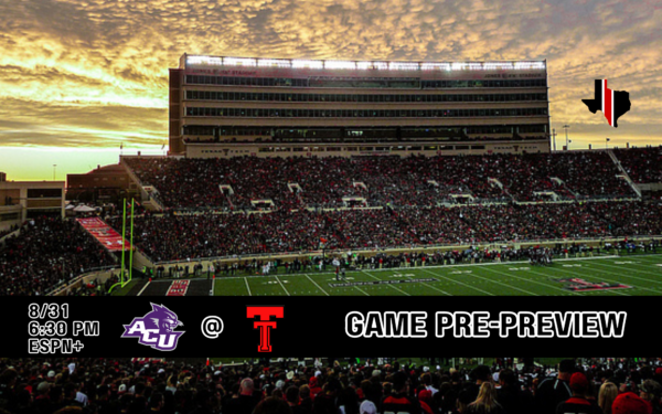 Game Pre-Preview: Abilene Christian vs. Texas Tech