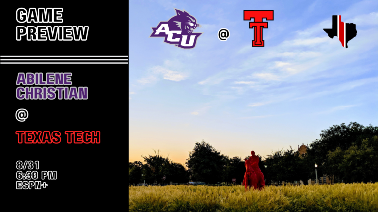 Game Preview: Abilene Christian vs. Texas Tech