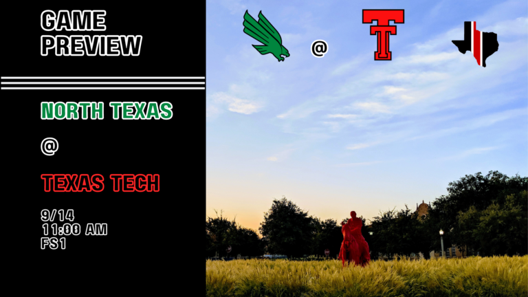 Game Preview: North Texas vs. Texas Tech