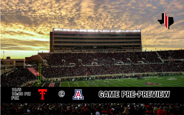 Game Pre-Preview: Texas Tech vs. Arizona