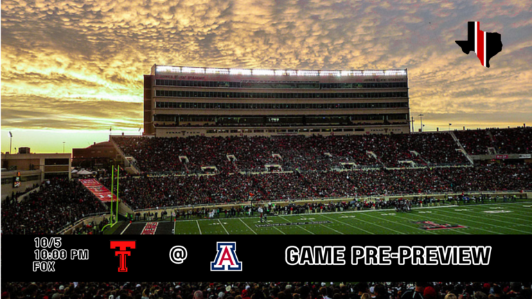 Game Pre-Preview: Texas Tech vs. Arizona