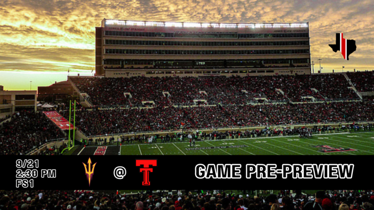 Game Pre-Preview: Arizona State vs. Texas Tech