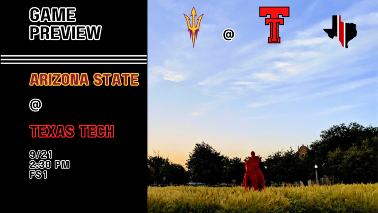 Game Preview: Arizona State vs. Texas Tech