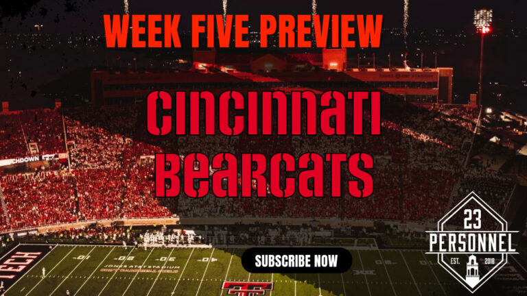 Cincinnati Bearcats Preview | 23 Personnel Podcast