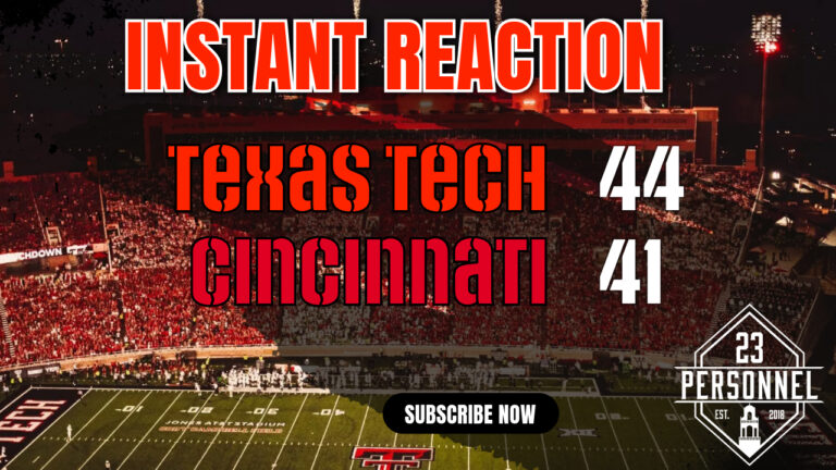 Texas Tech 44 – Cincinnati 41 | Instant Reaction