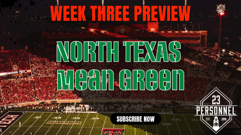 North Texas Mean Green Preview | 23 Personnel Podcast