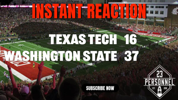 Texas Tech 16 – Washington State 37  |  Instant Reaction