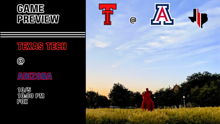 Preview: Texas Tech vs. Arizona