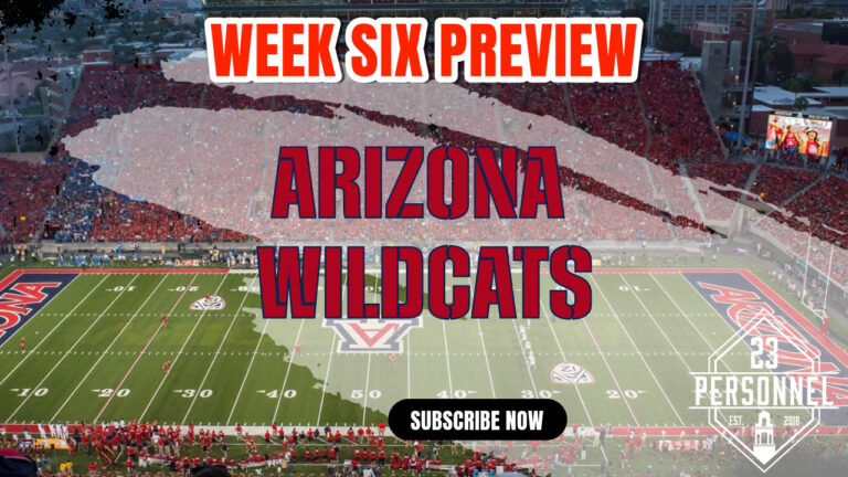 Arizona Wildcats Preview | 23 Personnel Podcast