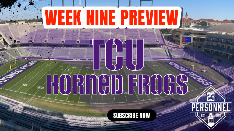 TCU Horned Frogs Preview  |  Week 9