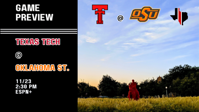 Preview: Texas Tech vs. Oklahoma State