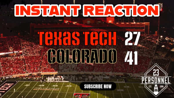 Texas Tech 27 – Colorado 41 | Instant Reaction