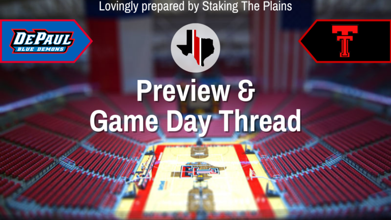 Preview & Game Day Thread: DePaul vs. Texas Tech